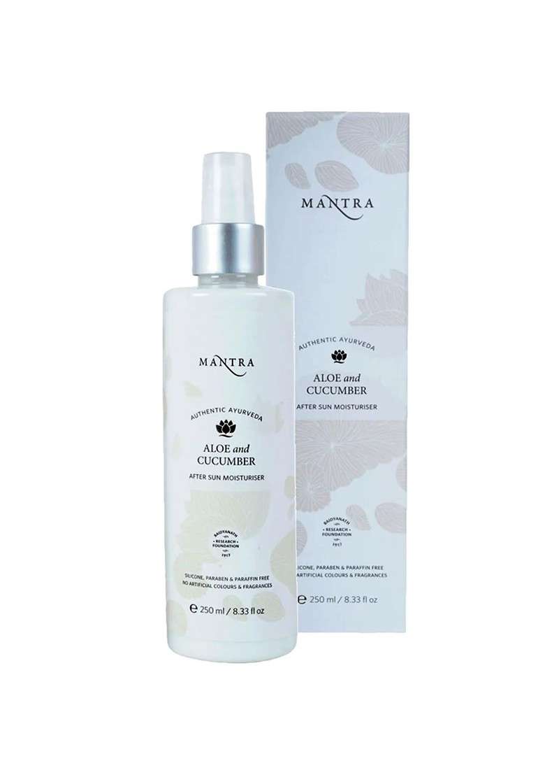 Mantra Herbal Aloe And Cucumber After Sun Moisturizer 250 Ml - Indya