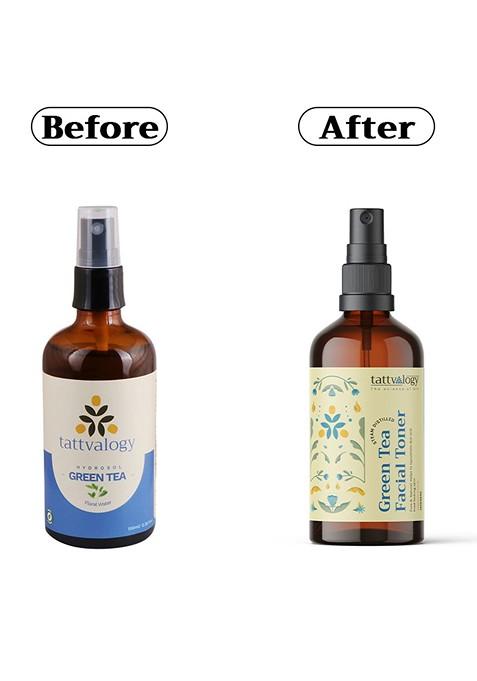 Tattvalogy Green Tea Detoxifying Hydrosol Toner For Refreshing