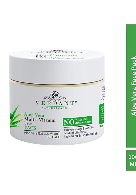 Verdant Natural Care Aloe Vera Multi Vitamin Face Pack 100 Ml