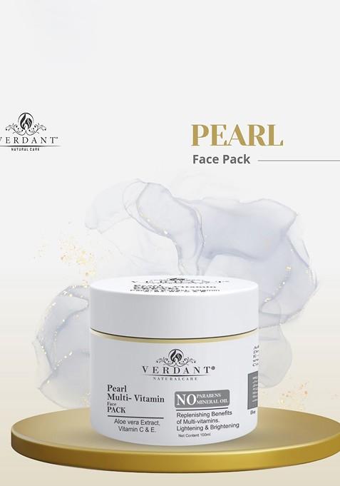 Verdant Natural Care Lightening Brightening Pearl Multi Vitamin Face Pack 100Ml