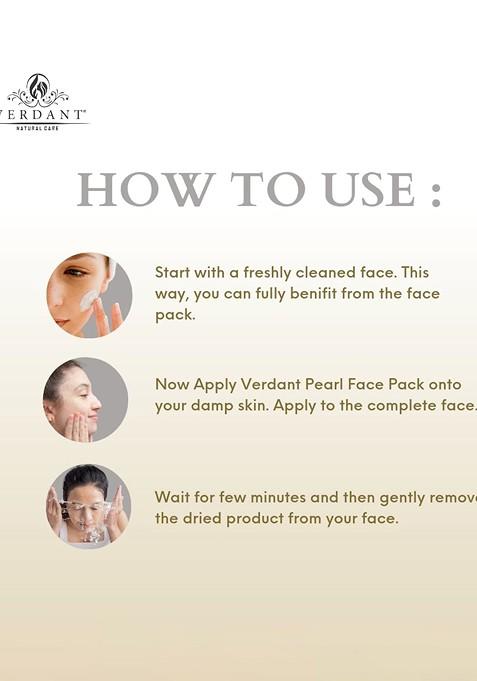 Verdant Natural Care Lightening Brightening Pearl Multi Vitamin Face Pack 100Ml