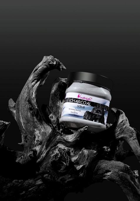 Feelhigh Set Of 2 Vitamin C Charcoal Face Scrub 500 Ml Each