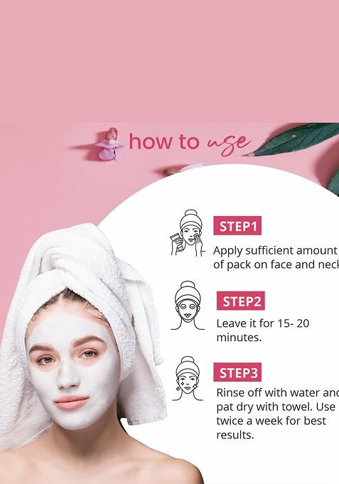 Globus Naturals Set Of 3 Anti Acne Glycolic 1 Salicylic Acid Face Pack 100 G Each