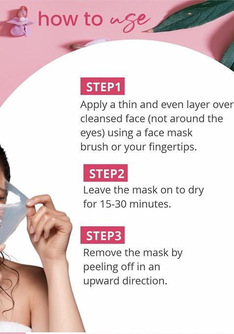 Globus Naturals Set Of 5 Glycolic 1 Salicylic Acid Anti Acne Peel Off Mask 100Ml Each