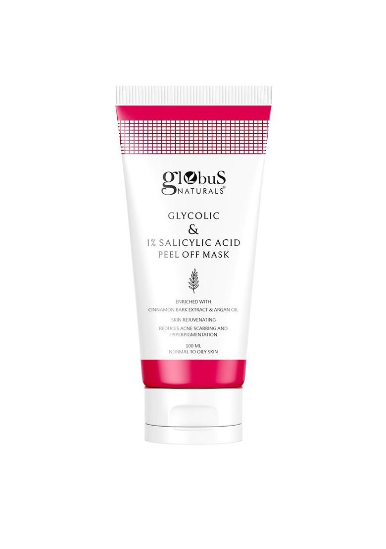 Globus Naturals Glycolic 1 Salicylic Acid Anti Acne Peel Off Mask 100 G