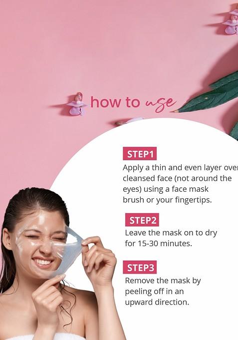 Globus Naturals Glycolic 1 Salicylic Acid Anti Acne Peel Off Mask 100 G