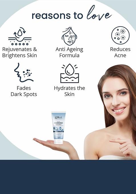 Globus Naturals Revival Diamond Face Pack 100 G