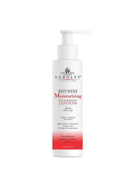 Verdant Natural Care Red Wine Body Lotion Spf 20 200Ml