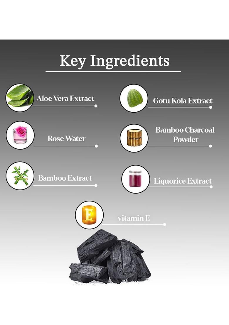 Aya Set Of Activated Charcoal Ubtan Exfoliating Face Scrubs 100 Ml Each