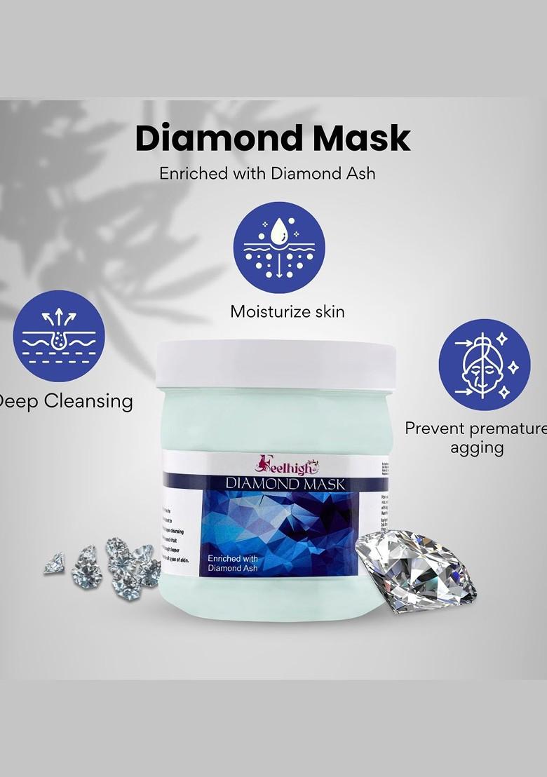Feelhigh Diamond Face Mask For Glowing Skin 500 Ml