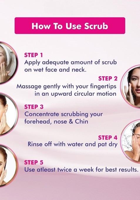 Feelhigh Set Of 2 Papaya Scrub Charcoal For Face Body Exfoliators 500 Ml Each