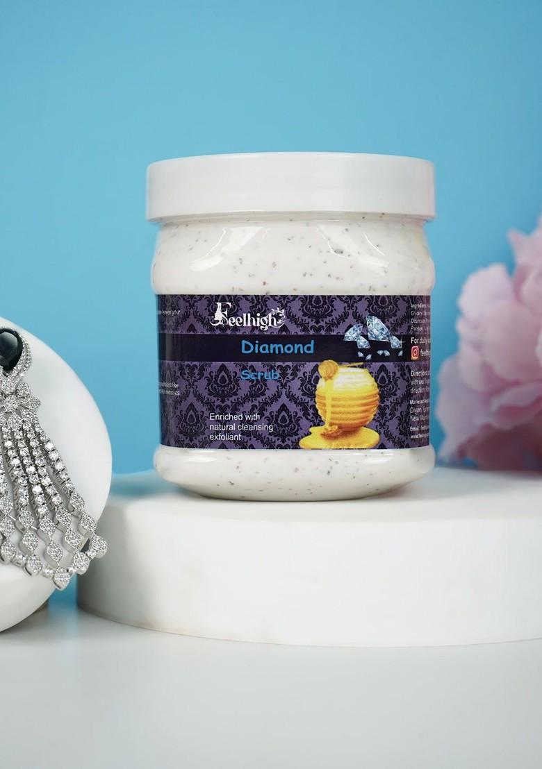 Feelhigh Set Of De Tan Diamond Scrub For Face Body 500 Ml Each