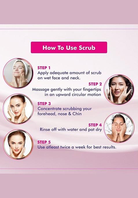 Feelhigh Set Of De Tan Scrub Mix Fruit For Face Body 500 Ml Each