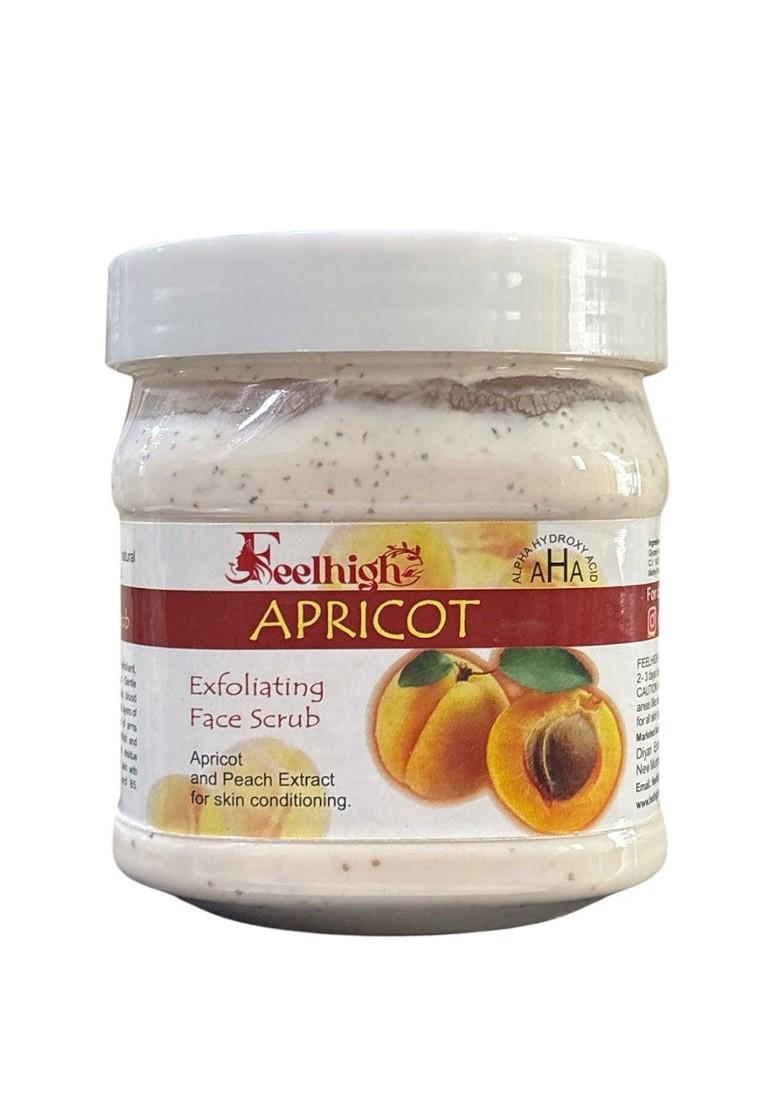 Feelhigh Apricot Exfoliating Face Scrub With Peach Extract 500 Ml