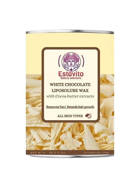Estavito White Chocolate Liposoluble Wax 800 Ml