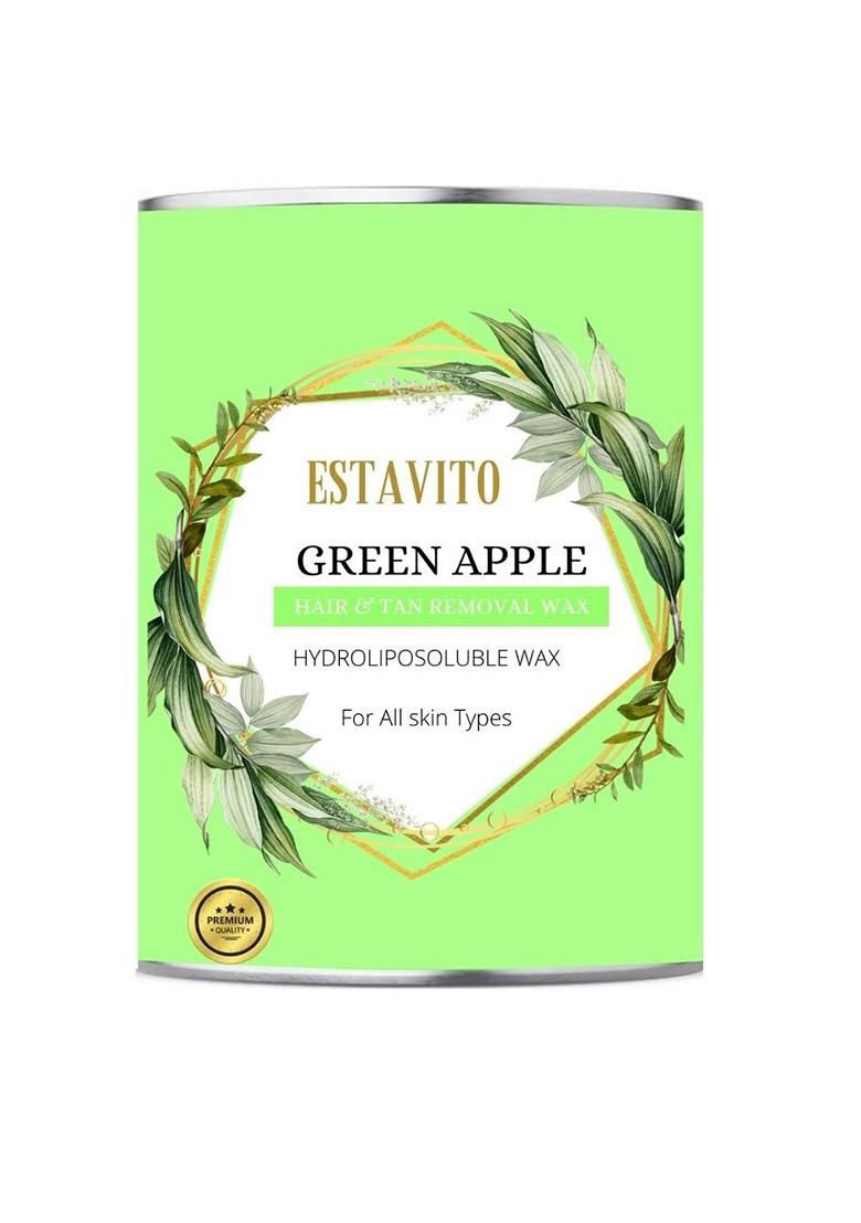 Estavito Green Apple Hair Tan Removal Wax 780Ml