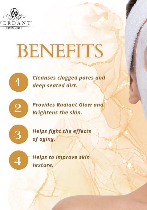 Verdant Natural Care Gold Multi Vitamin Face Scrub With Licorice Extract 100 Ml