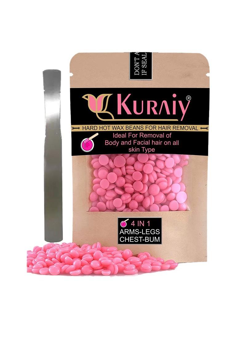 Kuraiy Hair Removal Hot Hard Body Wax Beans 50Gm
