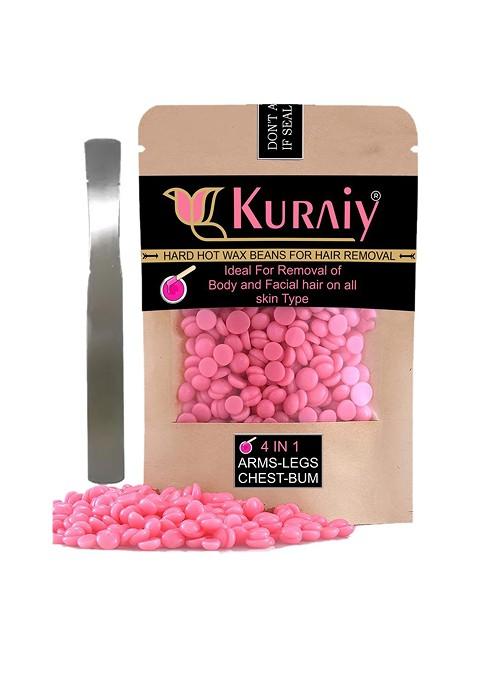 Kuraiy Hair Removal Hot Hard Body Wax Beans 50Gm