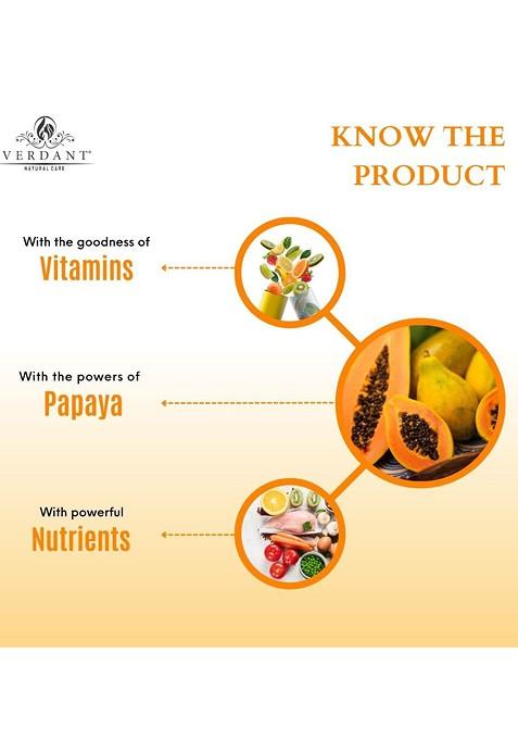 Verdant Natural Care Papaya Moisturizing Face Body Lotion With Spf 20 200 Ml