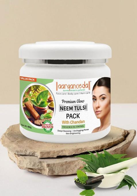 Aryanveda Set Of 2 Neem Tulsi Face Pack 400G