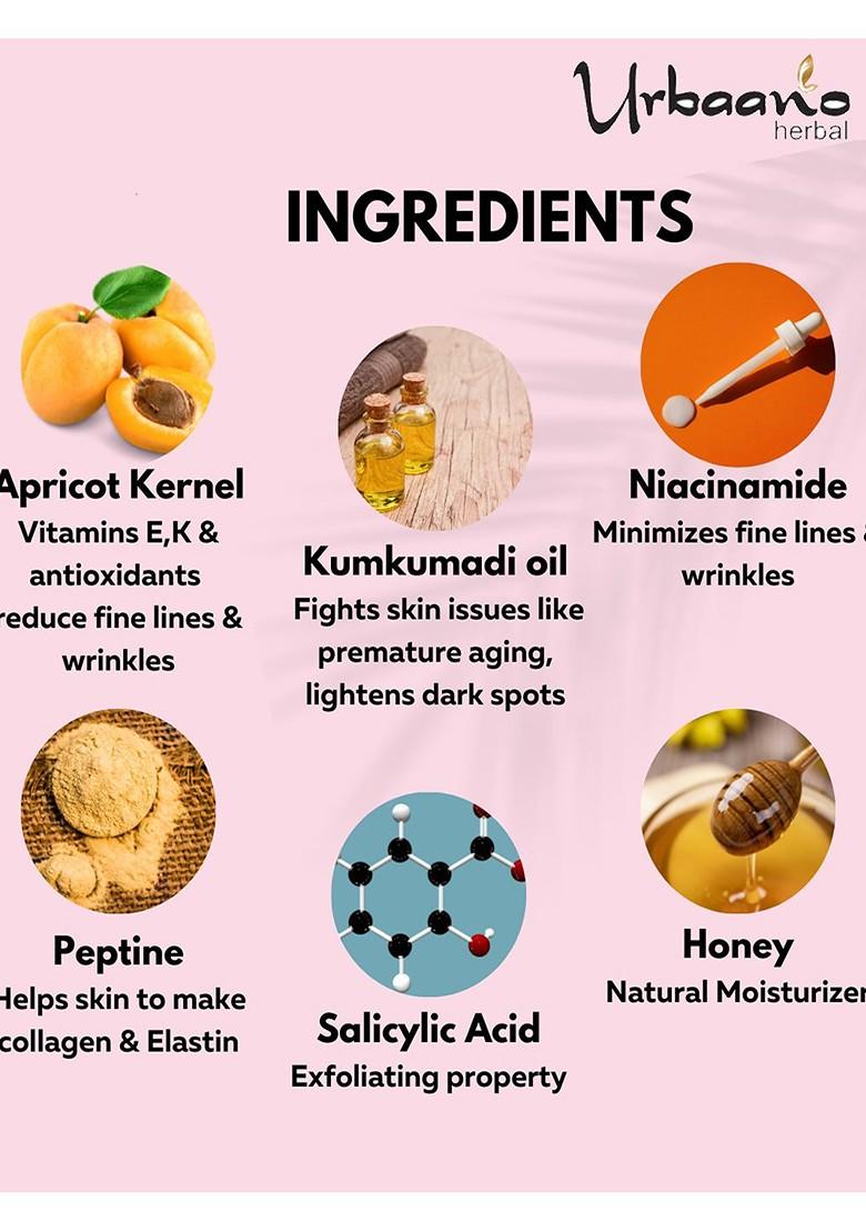 Urbaano Herbal Anti Ageing Cream Vitamin C Face Serum Skin Care Gift Set