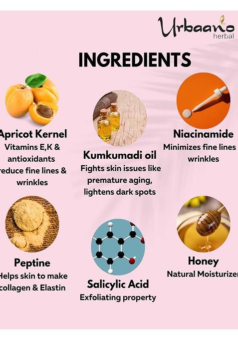 Urbaano Herbal Anti Ageing Cream Vitamin C Face Serum Skin Care Gift Set