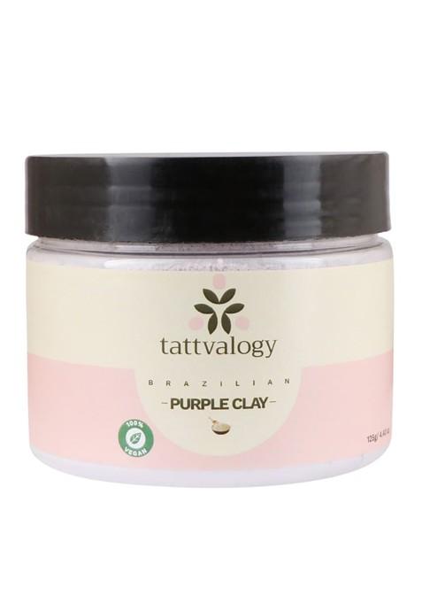 Tattvalogy Natural Brazilian Purple Clay 125 G