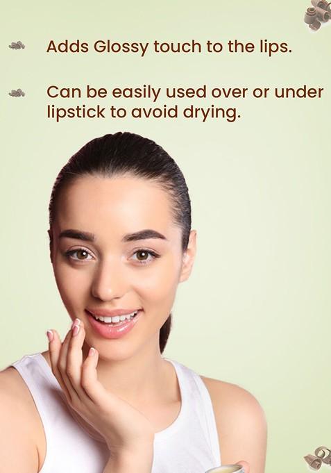 Blue Nectar Shubhr Green Apple Lip Balm With Ghee Natural Vitamin C For Dry Chapped Lips