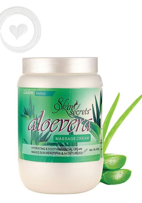 Skin Secrets Cruelty Free Aloe Vera Massage Cream For Hydrating Soothing 800 G