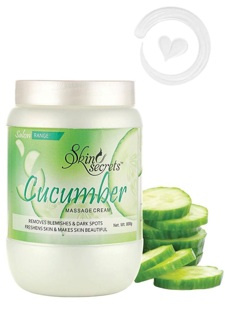 Skin Secrets Cruelty Free Cucumber Massage Cream To Remove Blemishes Dark Spots 800 G