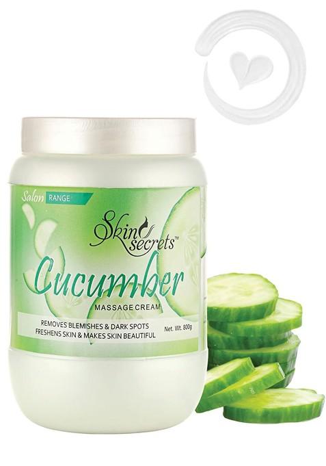 Skin Secrets Cruelty Free Cucumber Massage Cream To Remove Blemishes Dark Spots 800 G