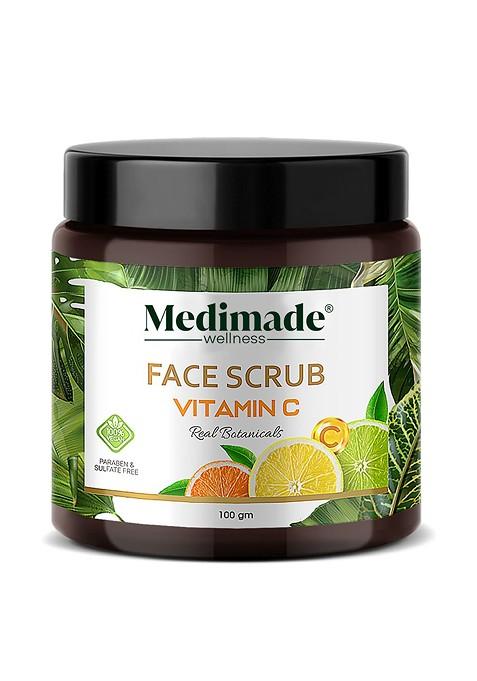 Medimade Orange Vitamin C Face Scrub 100 Gm