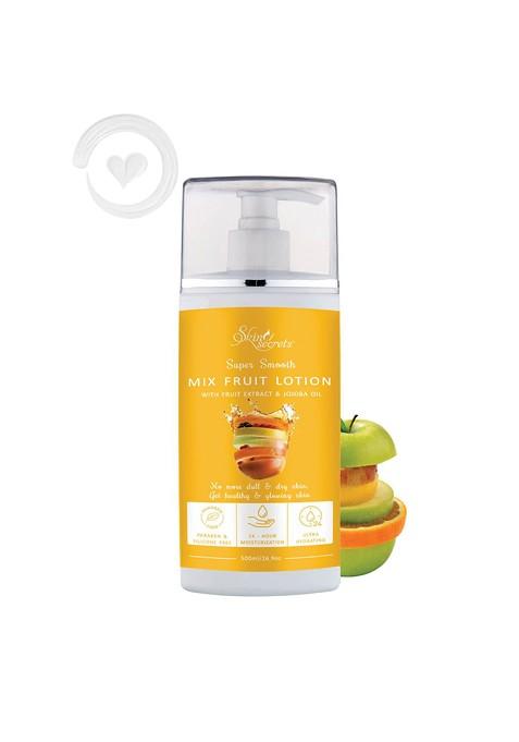 Skin Secrets Super Smooth Mix Fruit Body Lotion With Extract Jojoba Oil 500 Ml