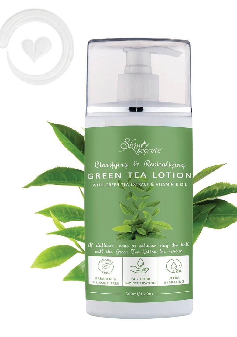 Skin Secrets Clarifying Revitalizing Green Tea Body Lotion With Vitamin E Oil 500 Ml