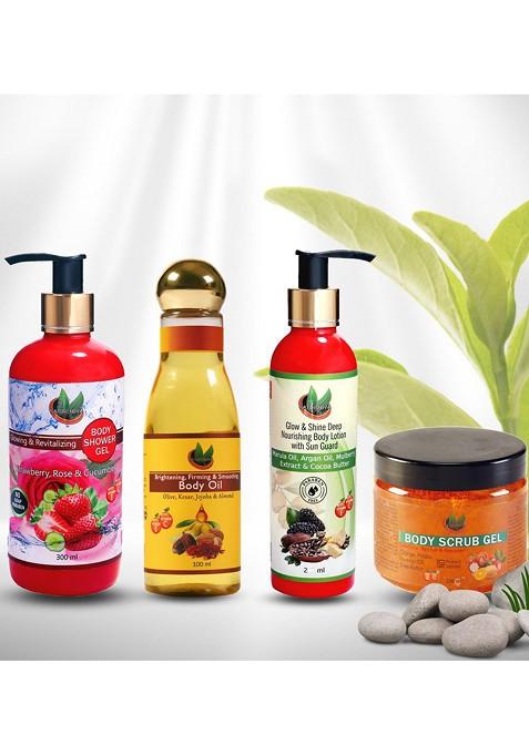 Naturenova Herbals Bath Body Combo 800Ml