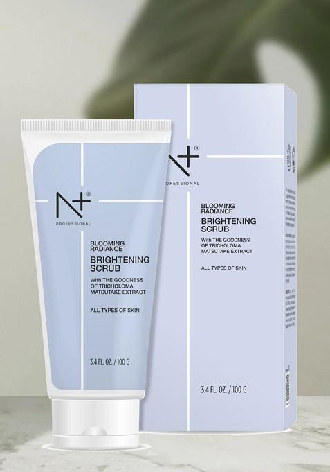 N Plus Professional Blooming Radiance Brightening Scrub With Tricholoma Matsutake 100 G