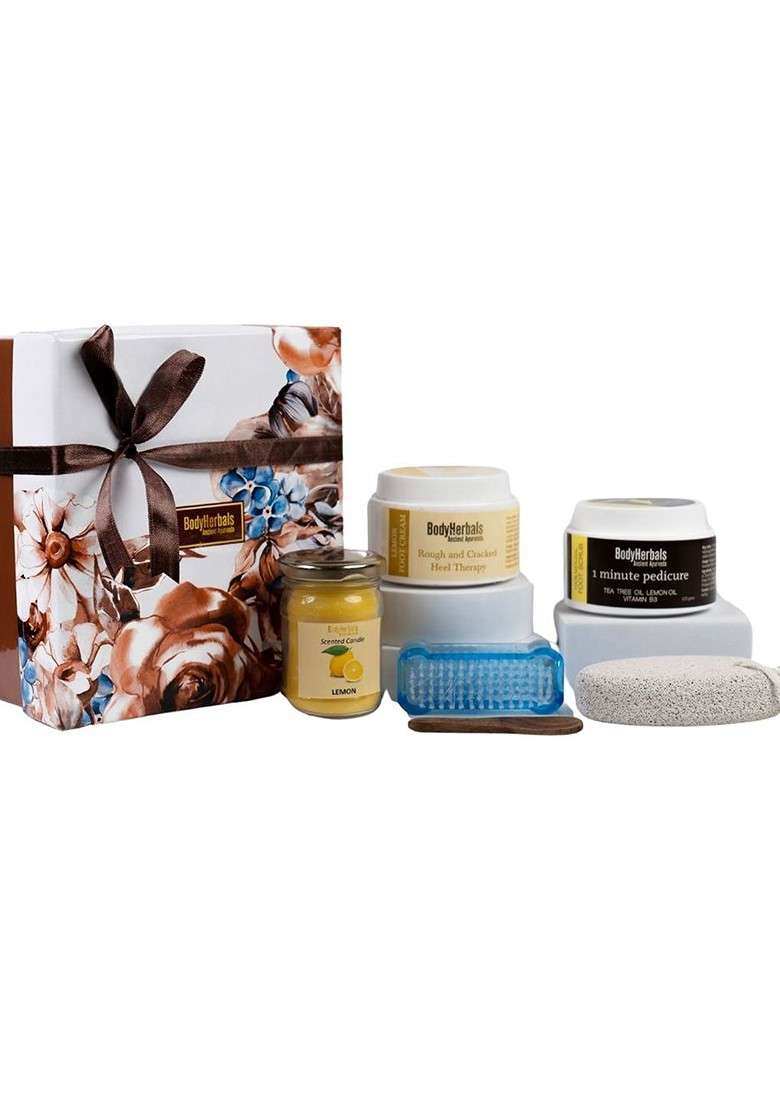 Bodyherbals 7 Pcs Foot Spa Collections Gift Set - Indya