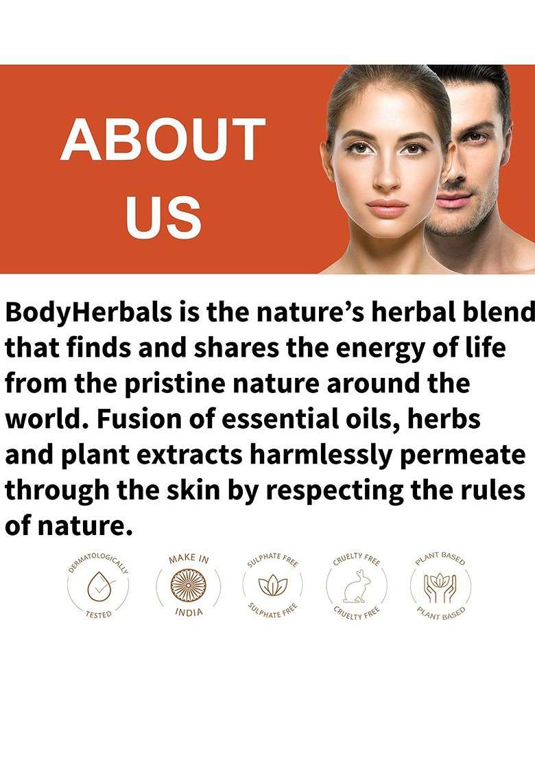 Bodyherbals 7 Pcs Bath Body Spa Gift Hamper Energising Orange Essentials - Indya
