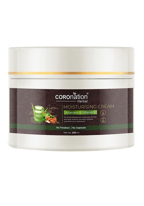 Coronation Herbal Aloe Vera Vitamin E Moisturising Cream 200 Ml