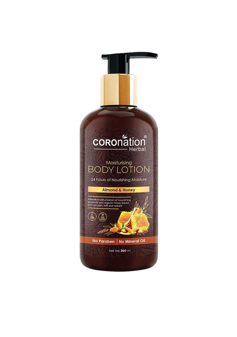 Coronation Herbal Almond Honey Moisturising Body Lotion 300 Ml