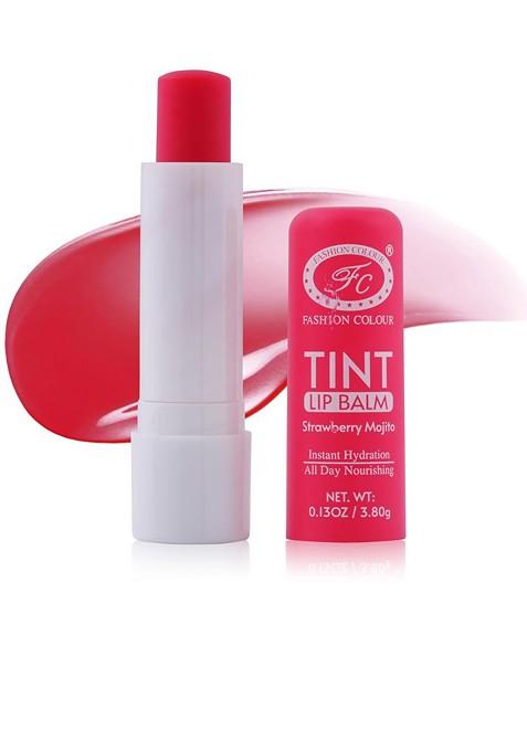 Fashion Colour Tint Lip Balm With Shea Butter Avocado Oil Strawberry Mojito
