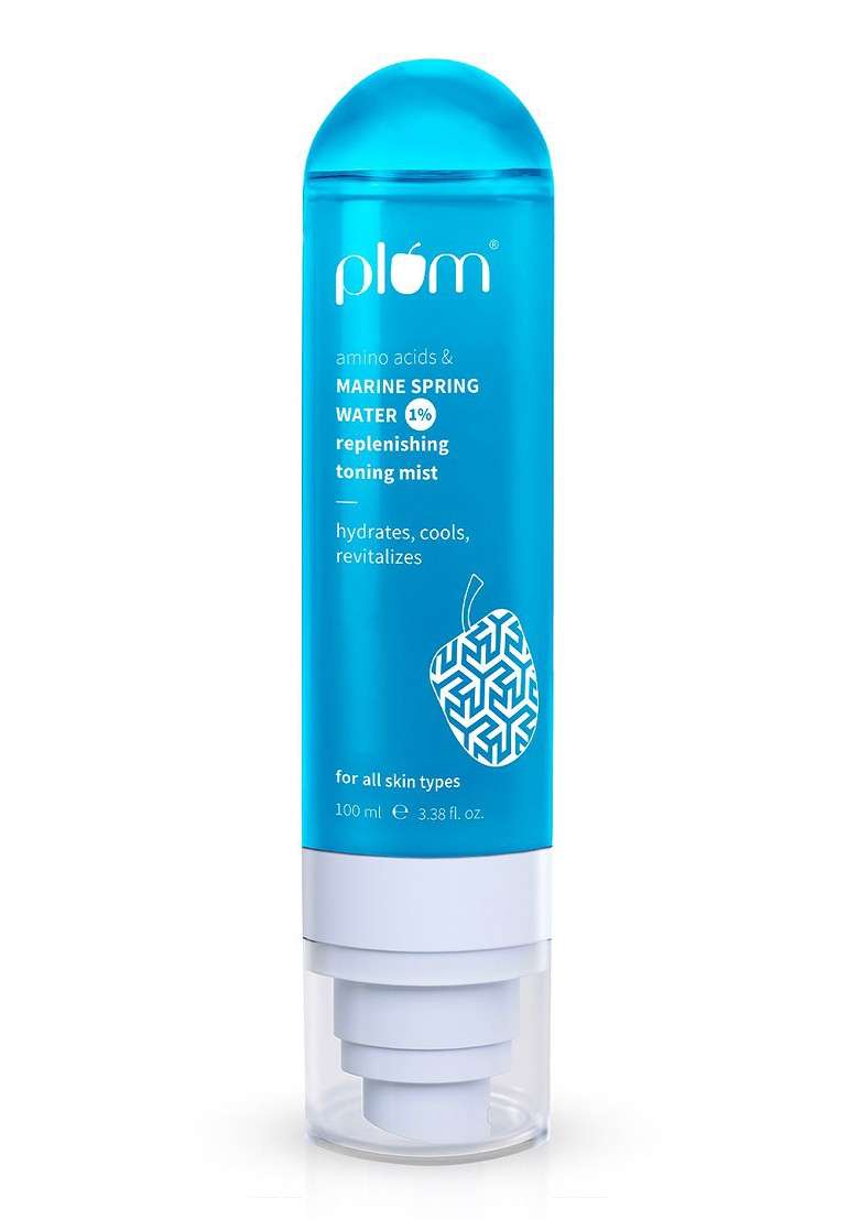 Plum 1 Marine Spring Water Replenishing Toning Mist 100 Ml - Indya