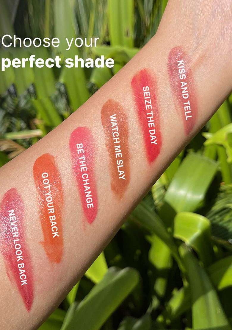 Love Earth Set Of 2 Creamy Matte Lip Cheek Tint 8 G Each Watch Me Slay Sieze The Day - Indya