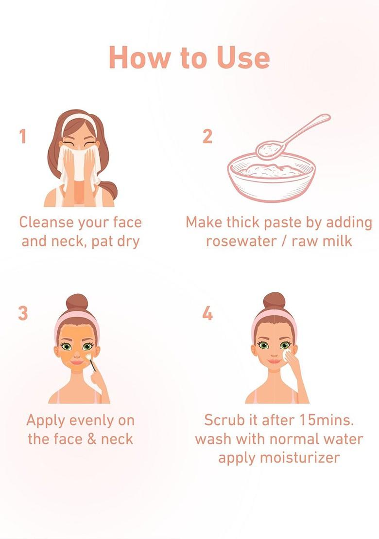 Prettyme Natural Face Pack Powder With Papaya Haldi For Glowing Skin 80 G