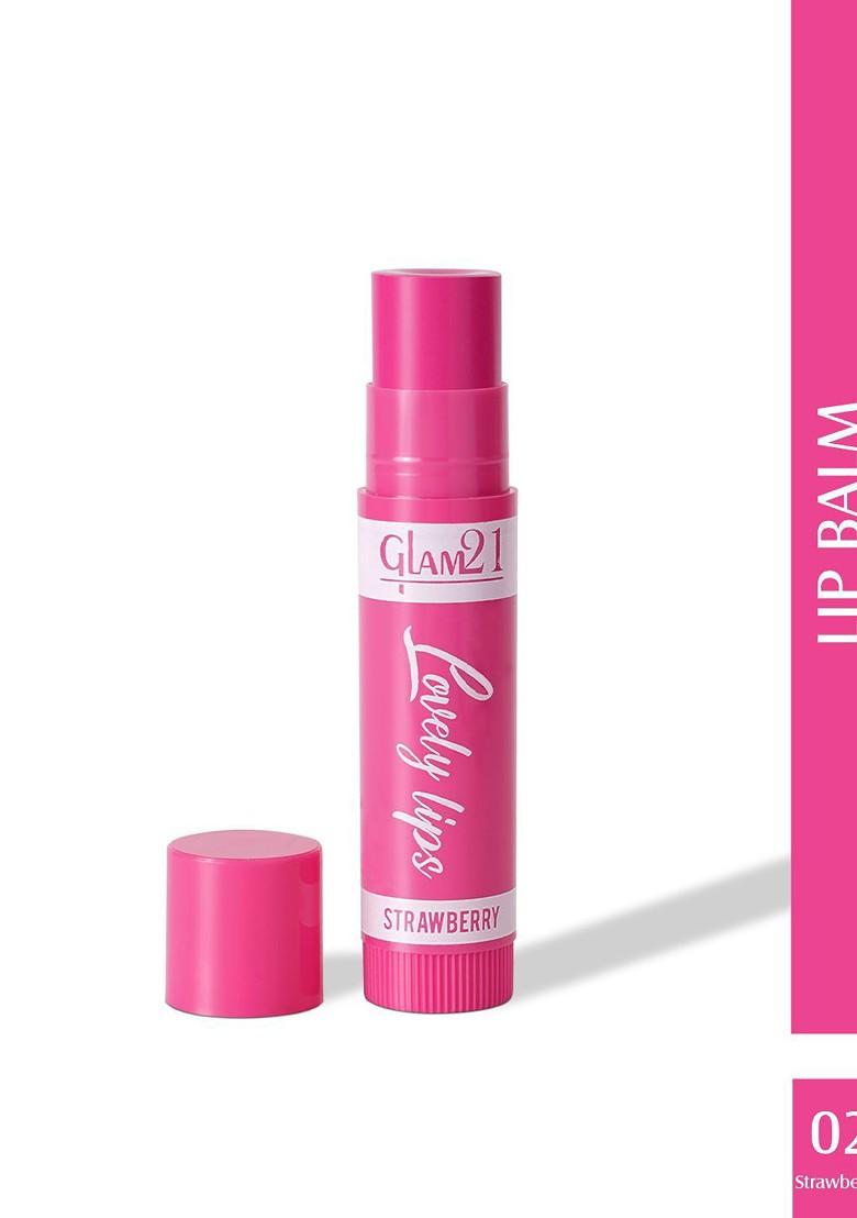 Glam21 Set Of 2 Moisturizing Lip Balm 5 G 01 Cherry 02 Strawberry