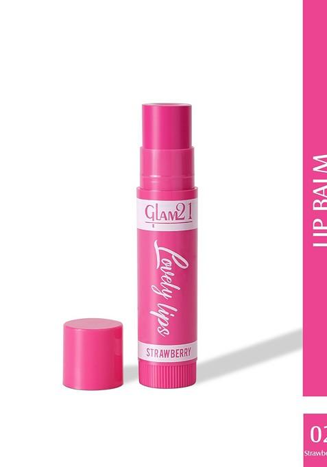 Glam21 Set Of 2 Moisturizing Lip Balm 5 G 01 Cherry 02 Strawberry