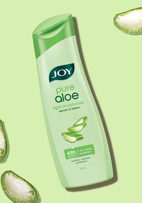 Joy Pure Aloe Lightweight Body Lotion With Anti Oxidants Vitamin C 300Ml