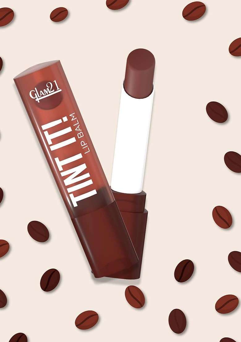 Glam21 Set Of 2 Lip Tint It Balm With Vitamin E 3 5 G Coffee Beans 05 Dragon Fruit 03 - Indya