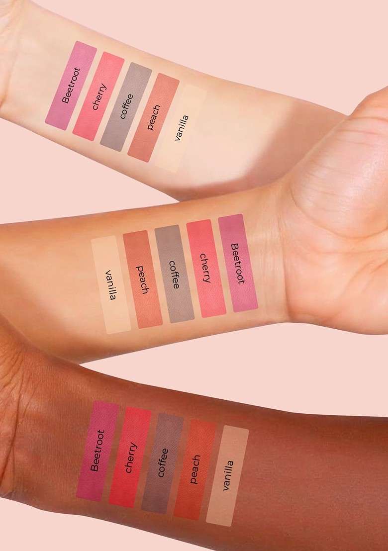 Just Herbs Spf 20 Vanilla Tinted Lip Balm With Almond Oil Shea Butter 4G - Indya
